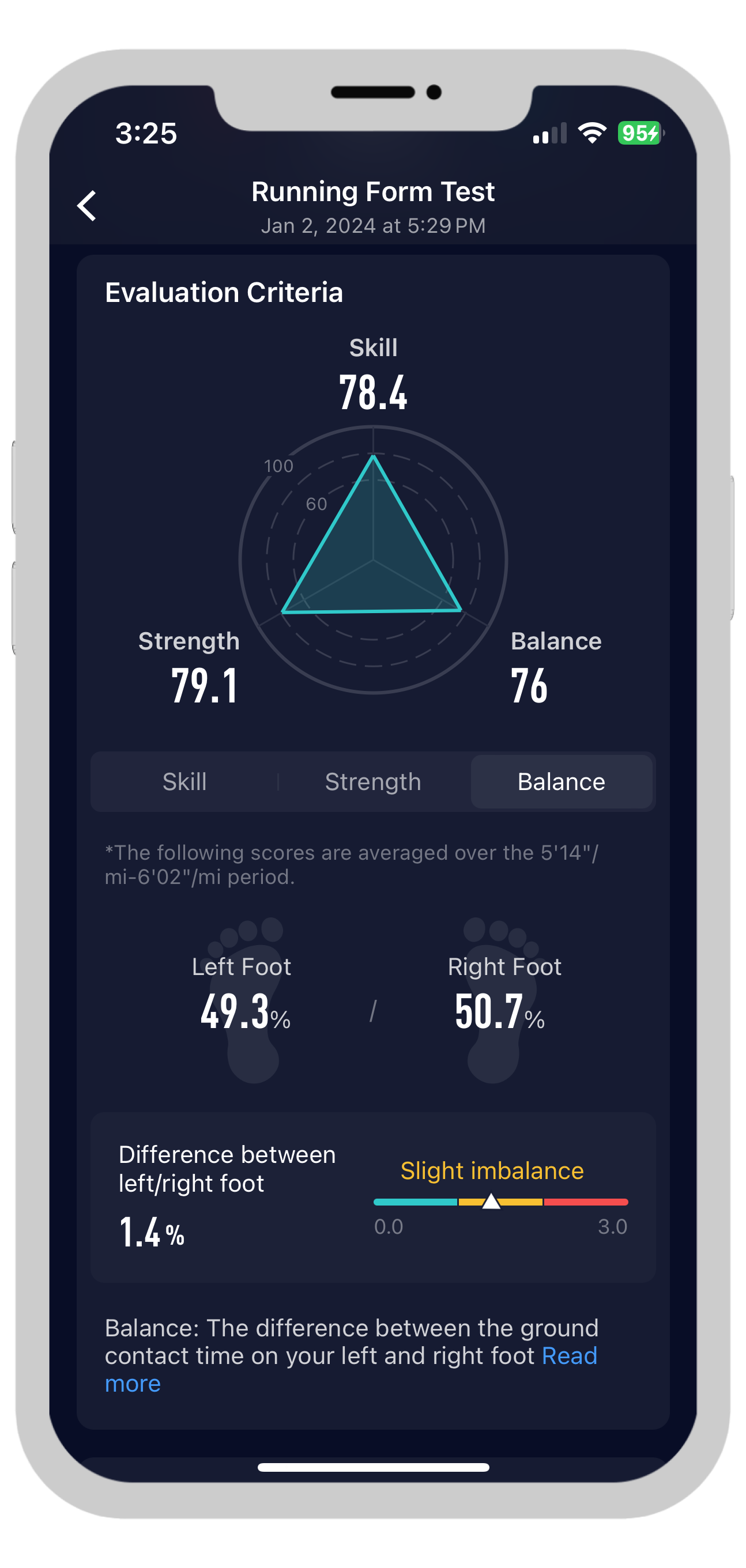 Running Form Test COROS Help Center