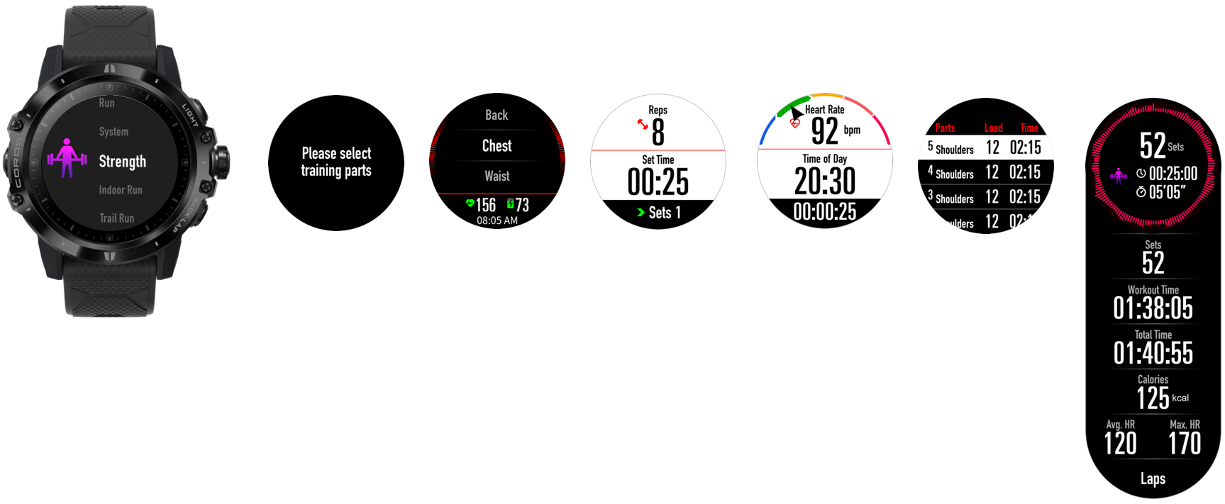 Garmin forerunner 645 online strength training