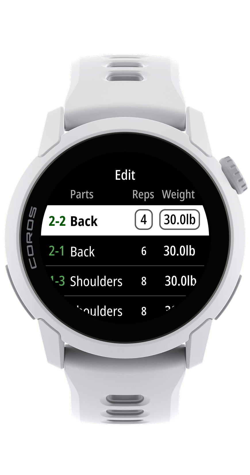 Strength Mode – COROS Help Center